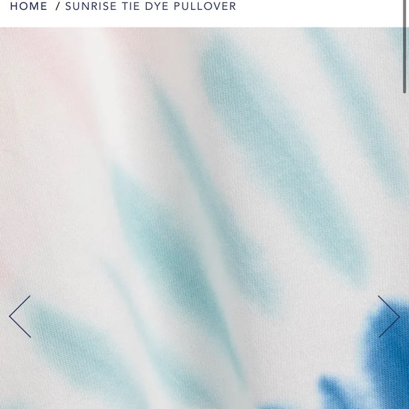 NWT Splendid Sunrise Tie Dye Pullover - Picture 7 of 7